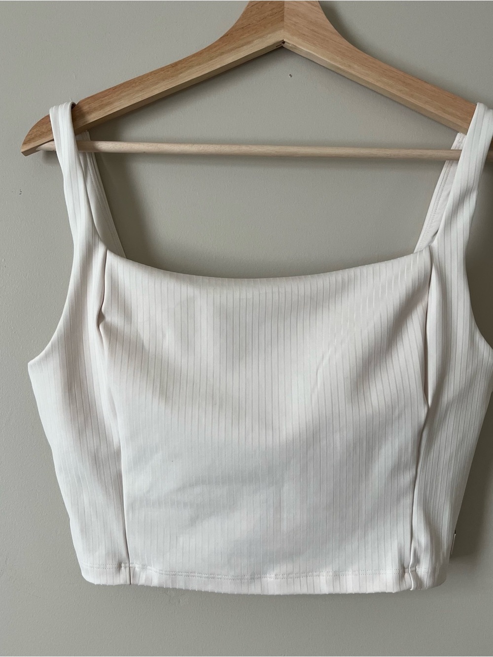 Vuori Ribbed Square-Neck Tank
